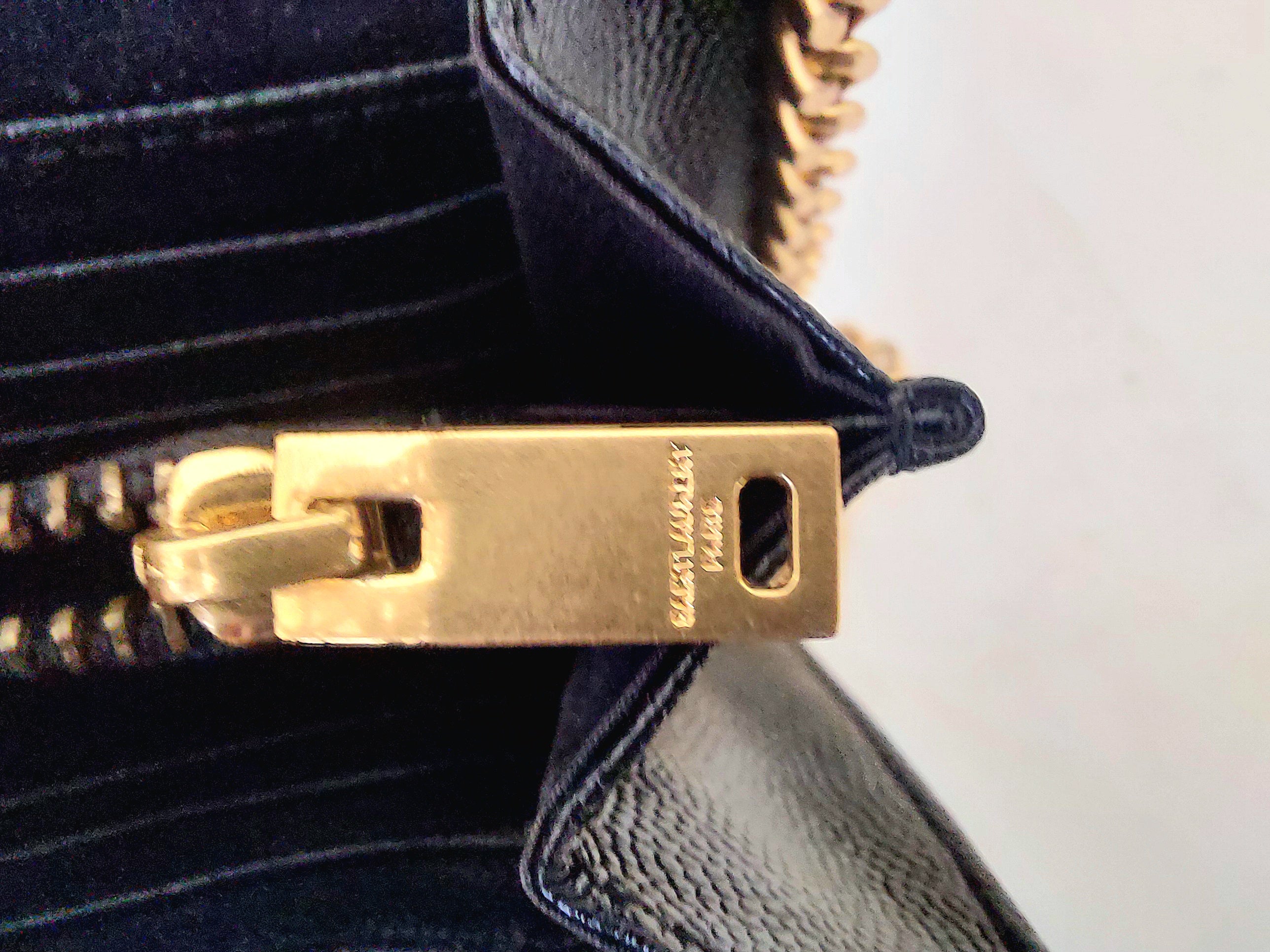 Vintage YSL Monogram Chain Wallet