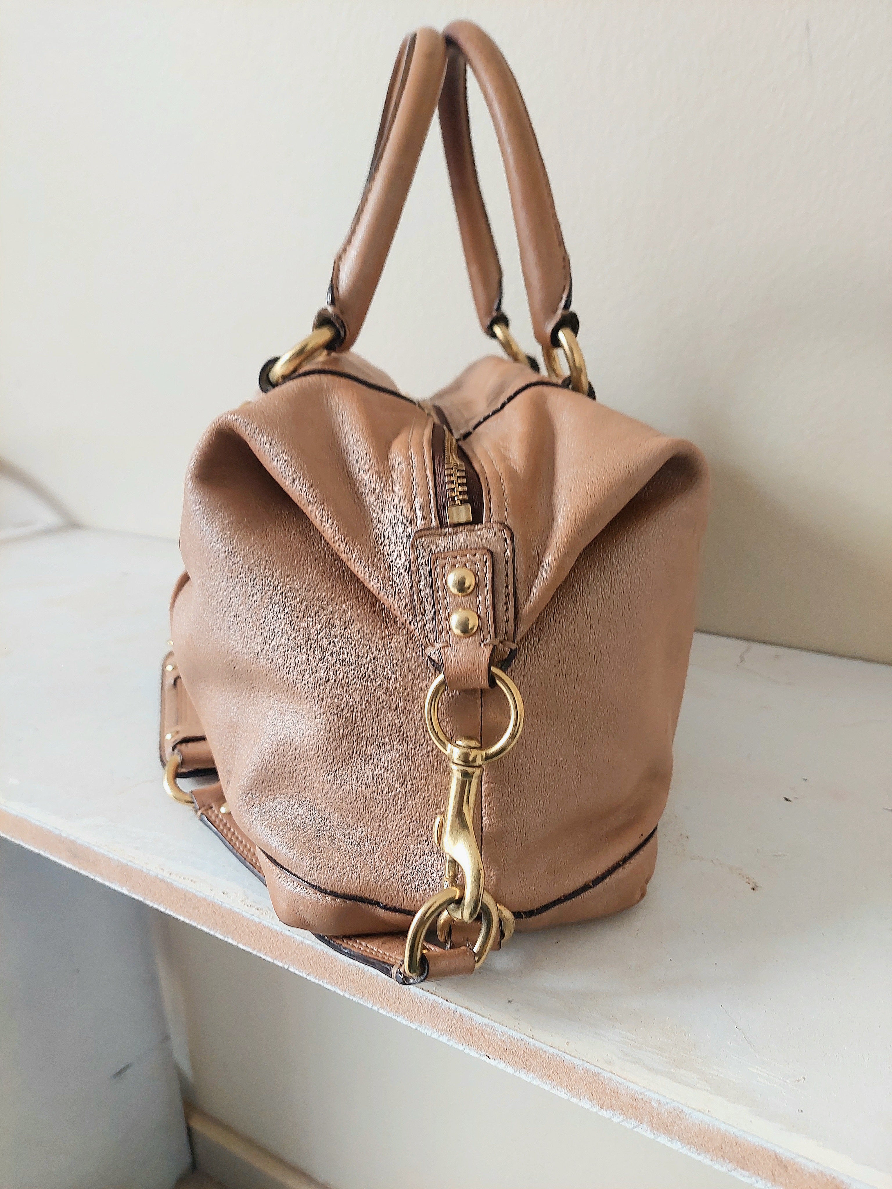 Vintage Coach Ashely In Rose Gold