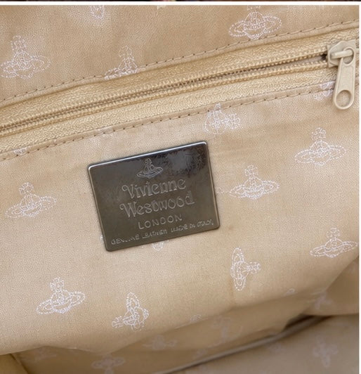 Vivienne Westwood Canvas & Leather Handbag