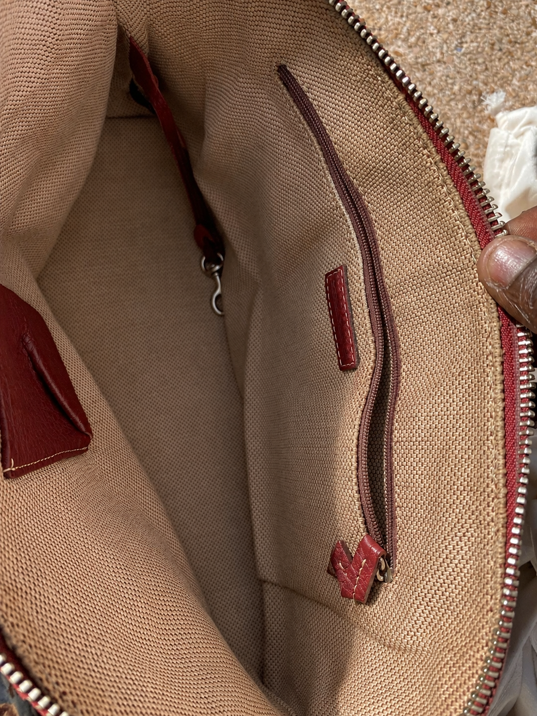 Dooney & Bourke Pebbled Leather Satchel