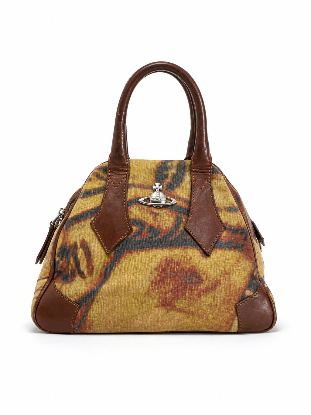 Vivienne Westwood Canvas & Leather Handbag
